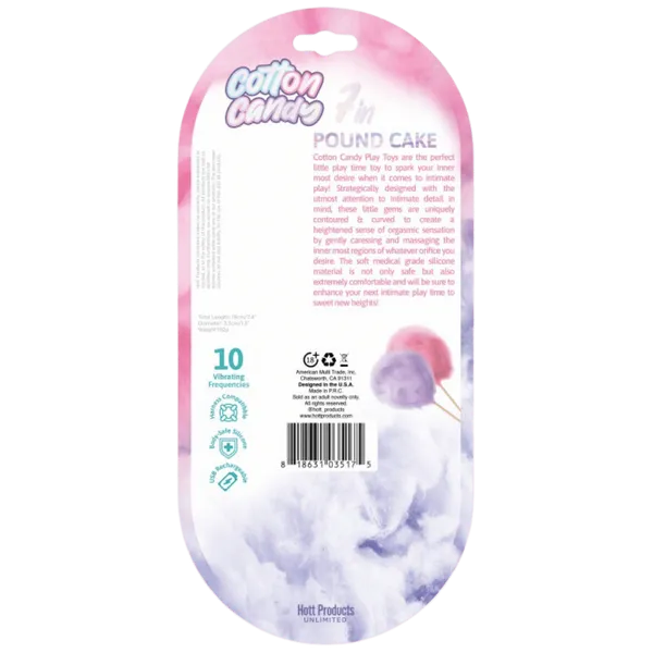 Poundcake- Cotton Candy
