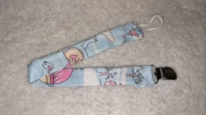 Princess Fairytale Fabric Pacifier Clips - 14