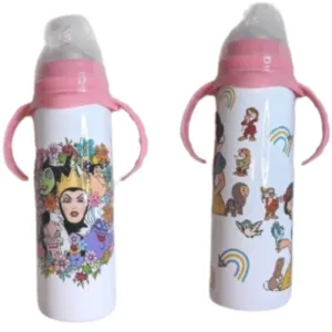 Princess Villians 8oz Stainless Steel Bottle