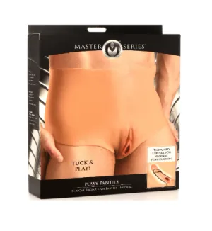 Pussy Panties Silicone Vagina   Ass Panties - Medium