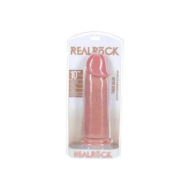 Realrock Extra Thick Realistic Dildo 10 by Shots