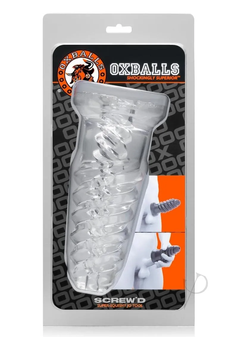 Screw`d Super Squish Corkscrew Clear