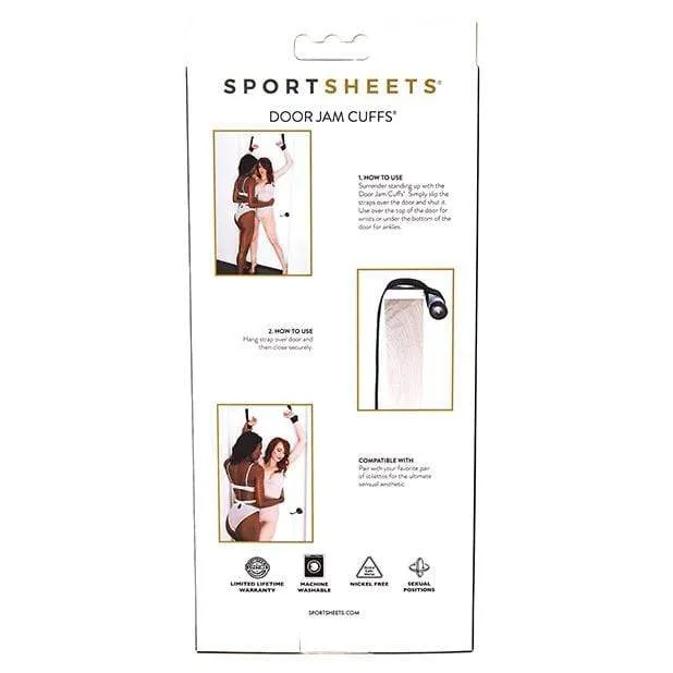 Sportsheets - Door Jam Cuffs (Black)