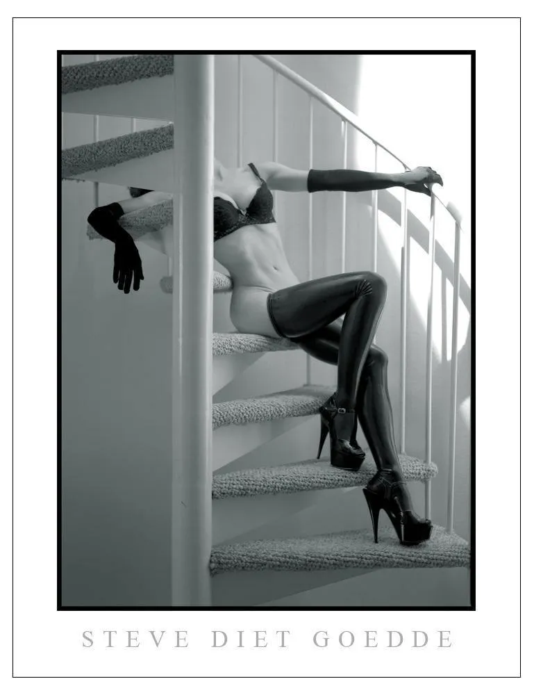 Steve Diet Goedde Poster. Spiral Staircase