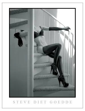 Steve Diet Goedde Poster. Spiral Staircase
