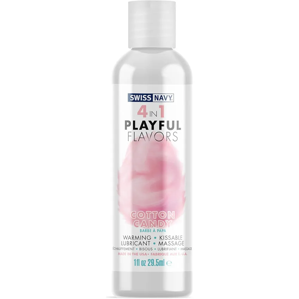 Swiss Navy 4 In 1 Playful Flavors Cotton Candy 1oz