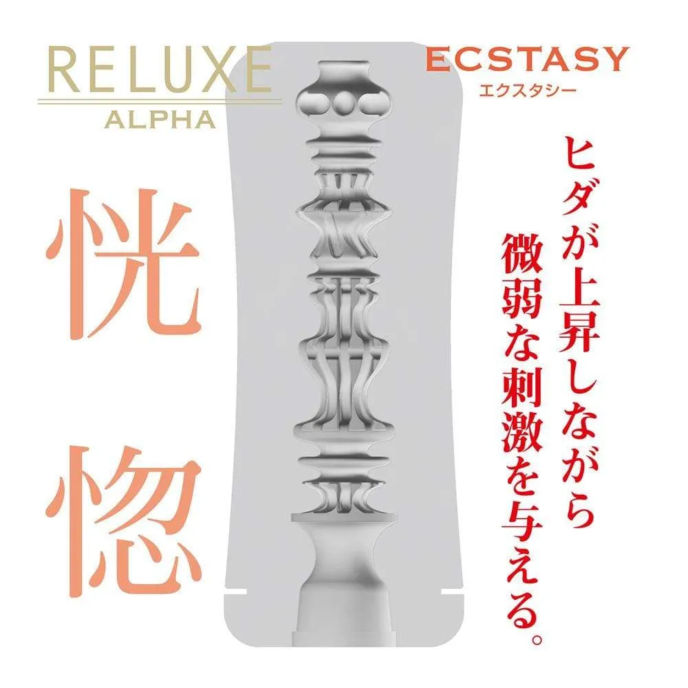 T-Best - Reluxe Alpha Ecstasy Soft Stroker Soft Type(Clear)