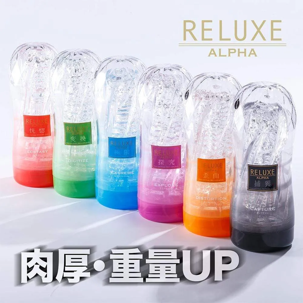 T-Best - Reluxe Alpha Ecstasy Soft Stroker Soft Type(Clear)