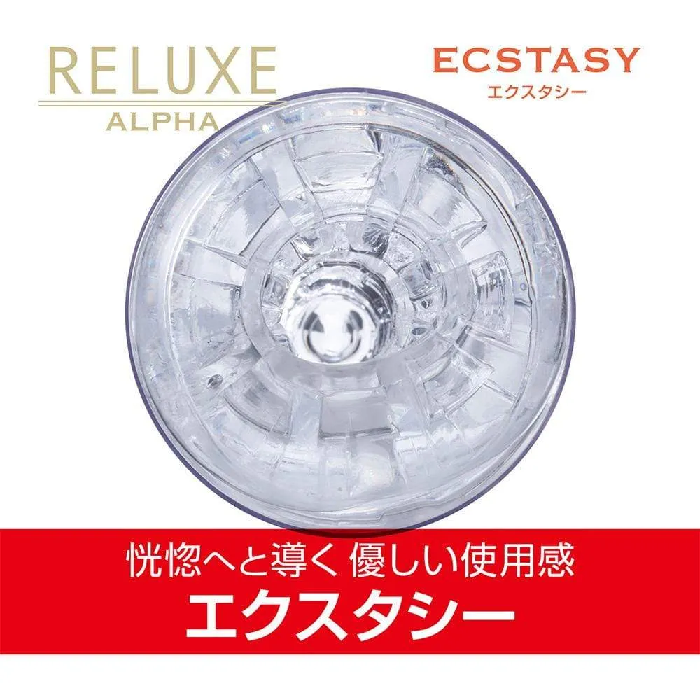 T-Best - Reluxe Alpha Ecstasy Soft Stroker Soft Type(Clear)