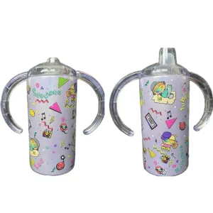 Totally 80's 12oz Stainless Steel Sippy Cup