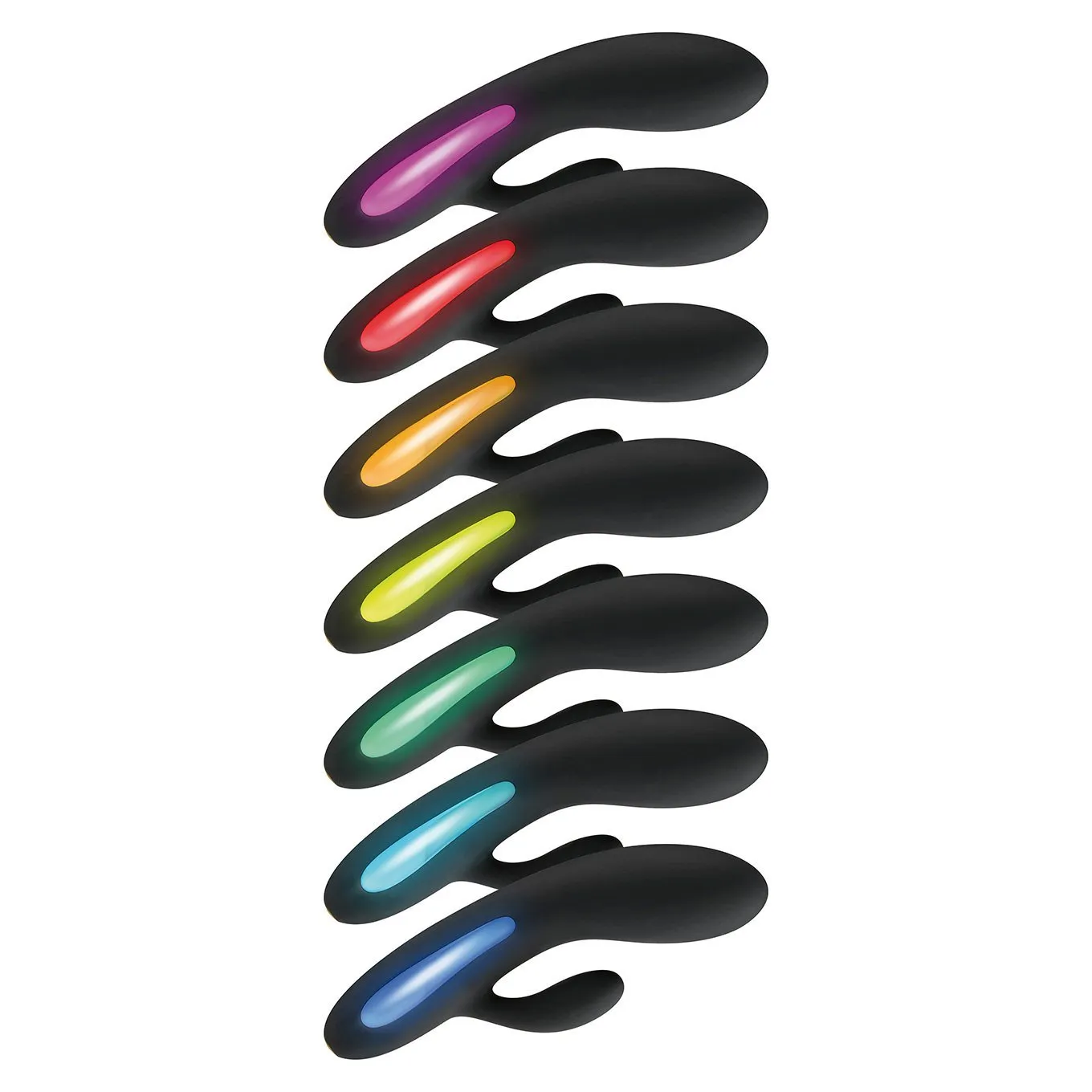 ToyJoy - Luz Splendor Rabbit Vibrator (Black)