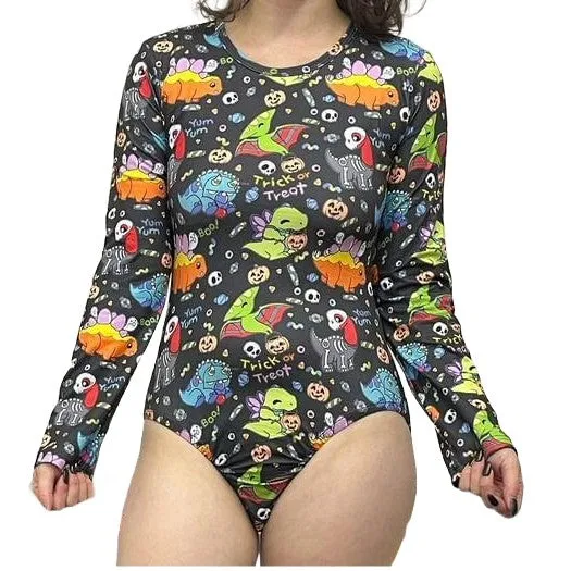 Trick or Treat Dino Bodysuit