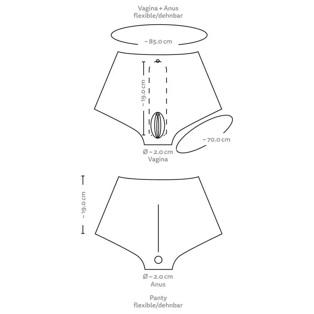 Ultra Realistic Vagina Pants by You2Toys