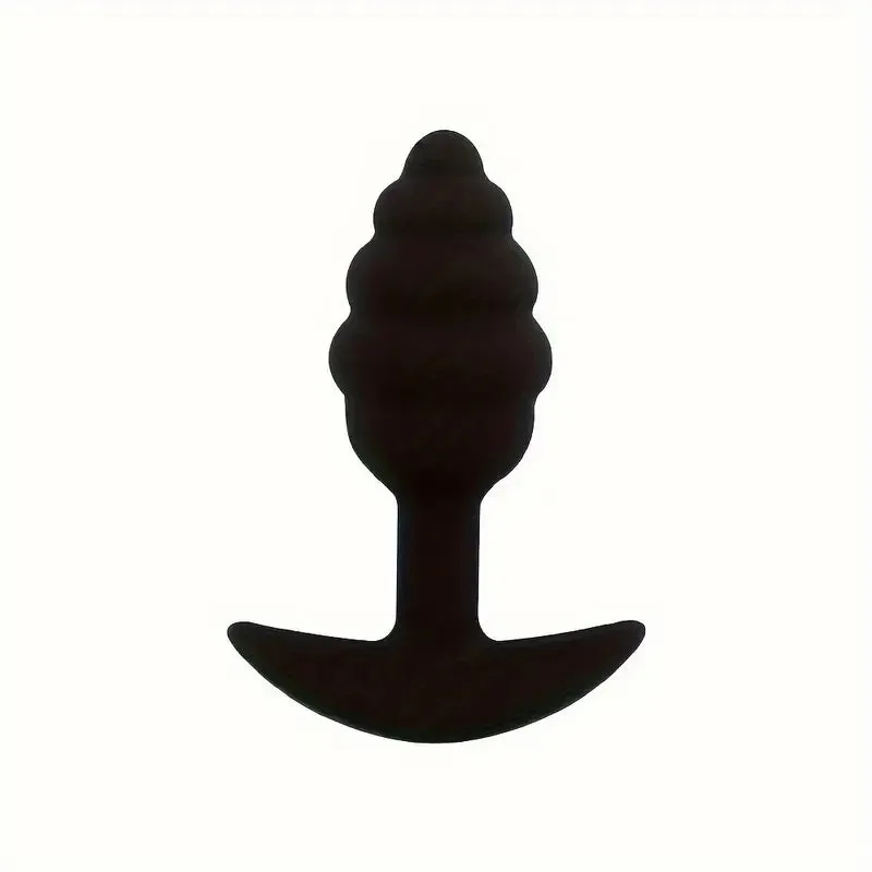 Wear Spiral Silicone Anal Plug Adult Product For Men Women Sex Toy