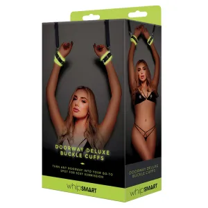 Whip Smart Glow in the Dark Deluxe Buckle Cuffs